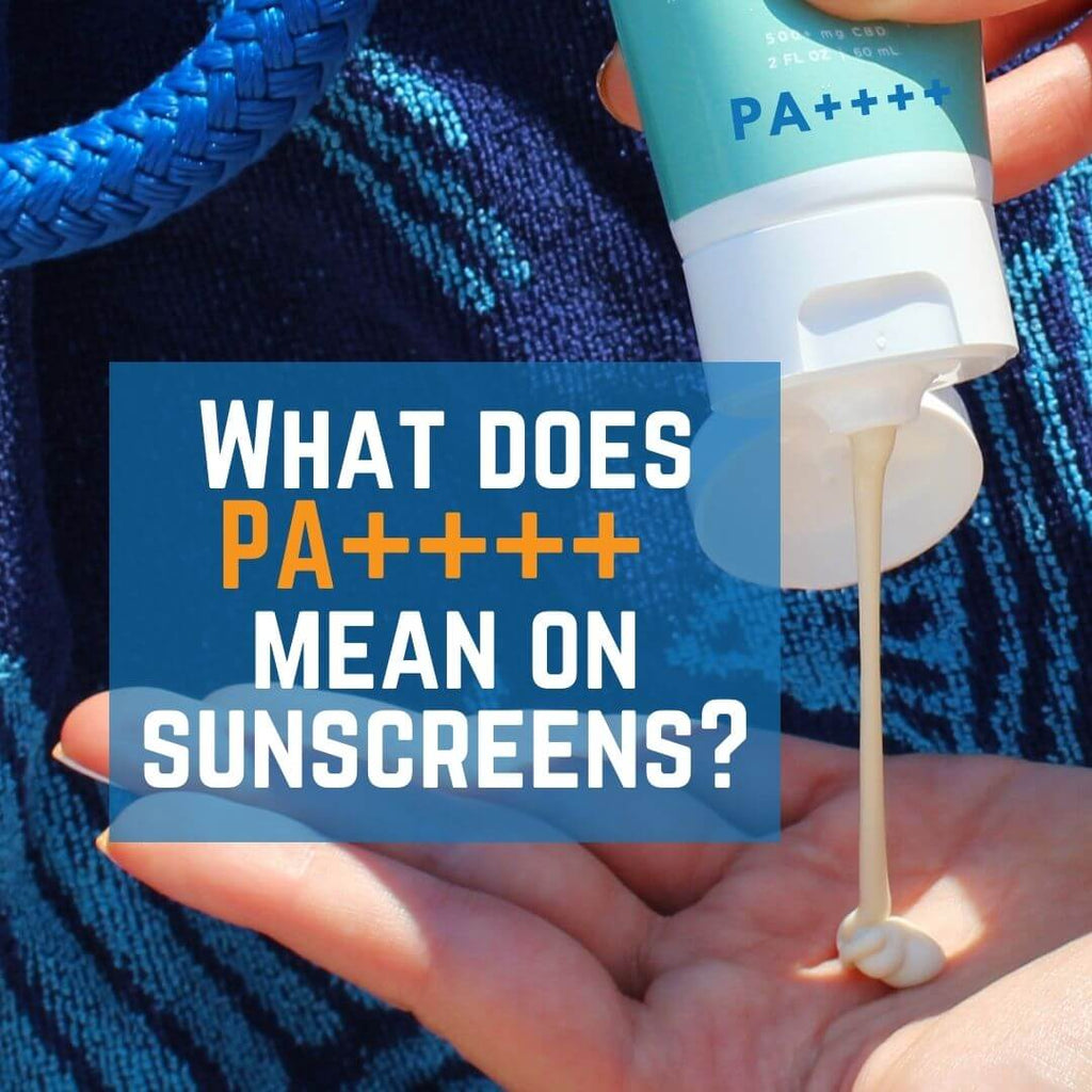 What is PA rating for sunscreen?