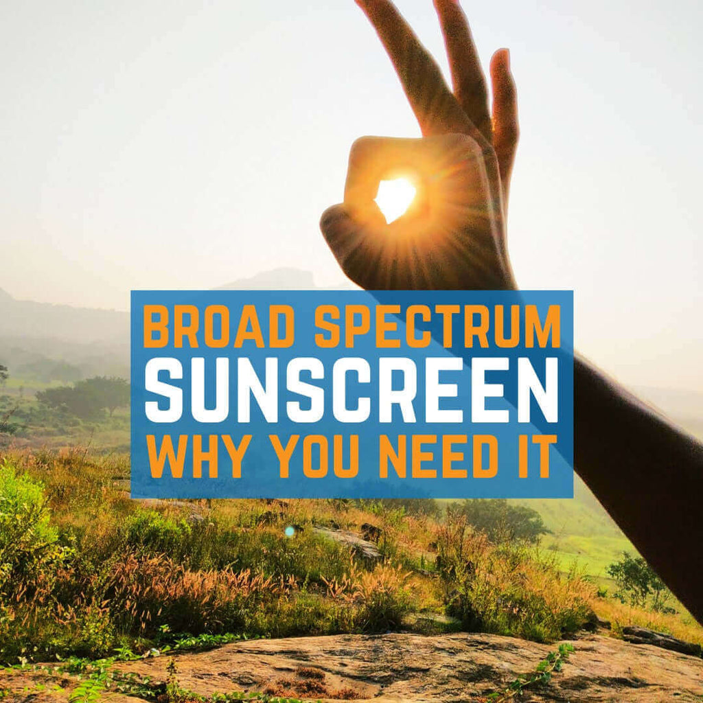 Why you need Broad Spectrum Sunscreen