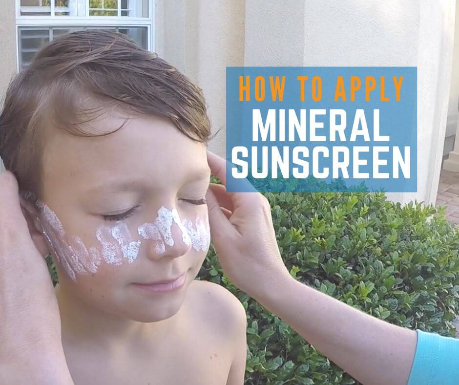 How do I Apply Mineral Sunscreen?