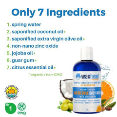 Biodegradable Soap Scalp Sun Defense Body Wash