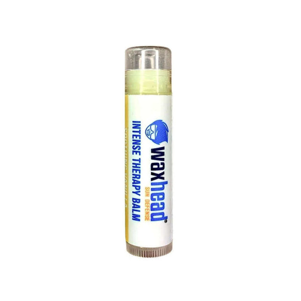 Vanilla Healing Lip Balm tube for intense lip therapy with food-grade ingredients and a subtle vanilla scent.