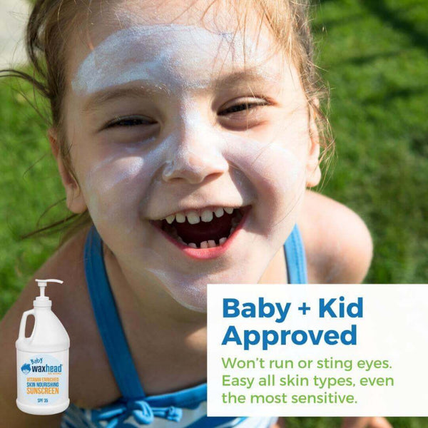 Baby Sunscreen - Zinc Oxide Bulk Gallon Size Non Toxic Baby Sunscreen Gallon Sunscreen Bulk Sunscreen