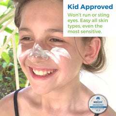 Natural Sunscreen Face Zinc Oxide Sunscreen White for Travel