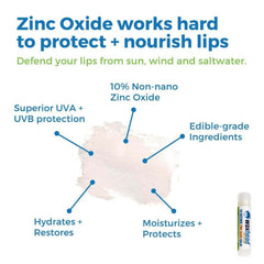 Sunscreen for Lips with Zinc Oxide Lip Balm Lip Sunscreen