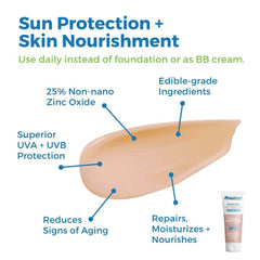 Mineral Tinted Sunscreen for Face, Iron Oxide Sunscreen Zinc