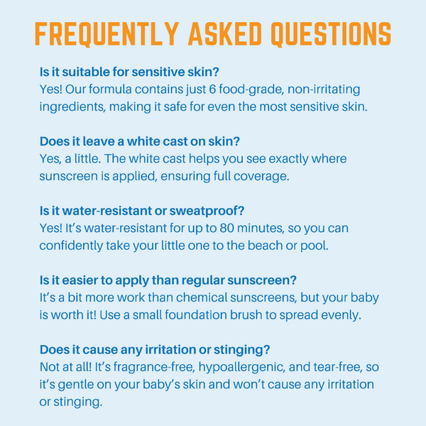 Baby Sunscreen - Zinc Oxide Bulk Gallon Size