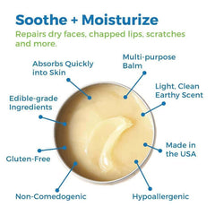 Aftersun Sunburn Relief Salve Multipurpose Balm Waxhead