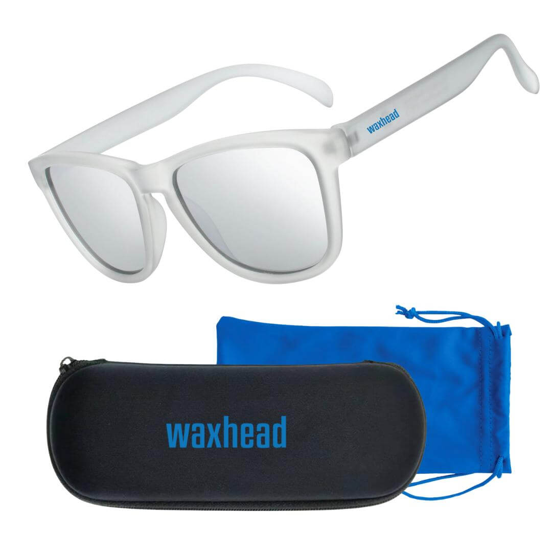 Silver Sunglasses Mens Womens Polarized | Waxhead Tarpon Silver