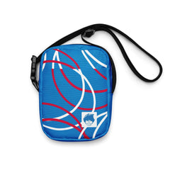 travel shoulder bag red white blue patriotic July Fourth 1776 Independence Day fireworks