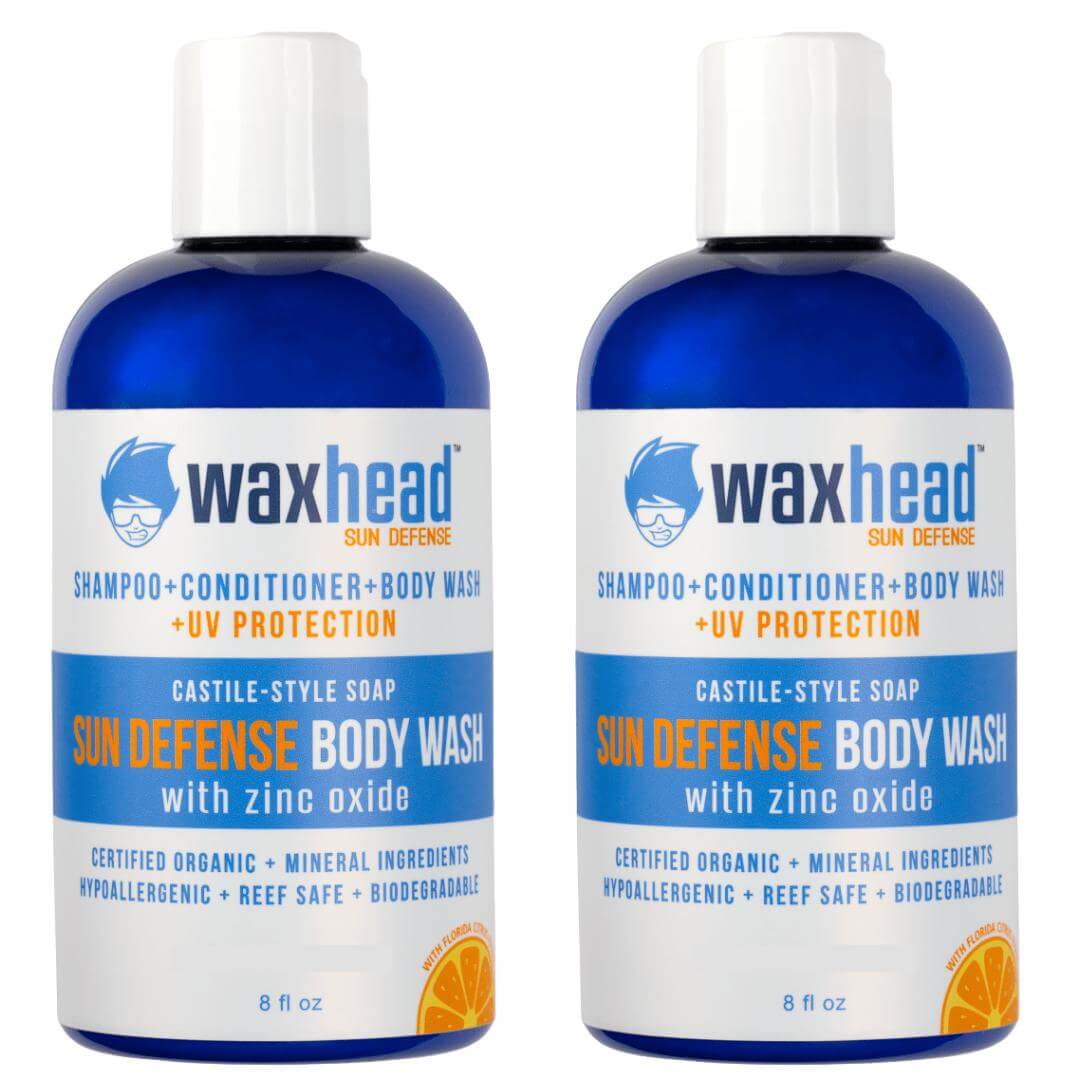 Scalp Sunscreen for Hair Zinc Body Wash Biodegradable Soap