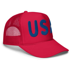 Fourth of July Hat 4th of July Hats 4th of July Outfit USA Flag Hat Patriotic Clothing 4th of July Hat 4th of July Trucker