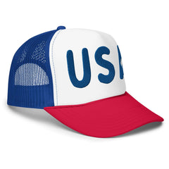 Fourth of July Hat 4th of July Hats 4th of July Outfit USA Flag Hat Patriotic Clothing 4th of July Hat 4th of July Trucker