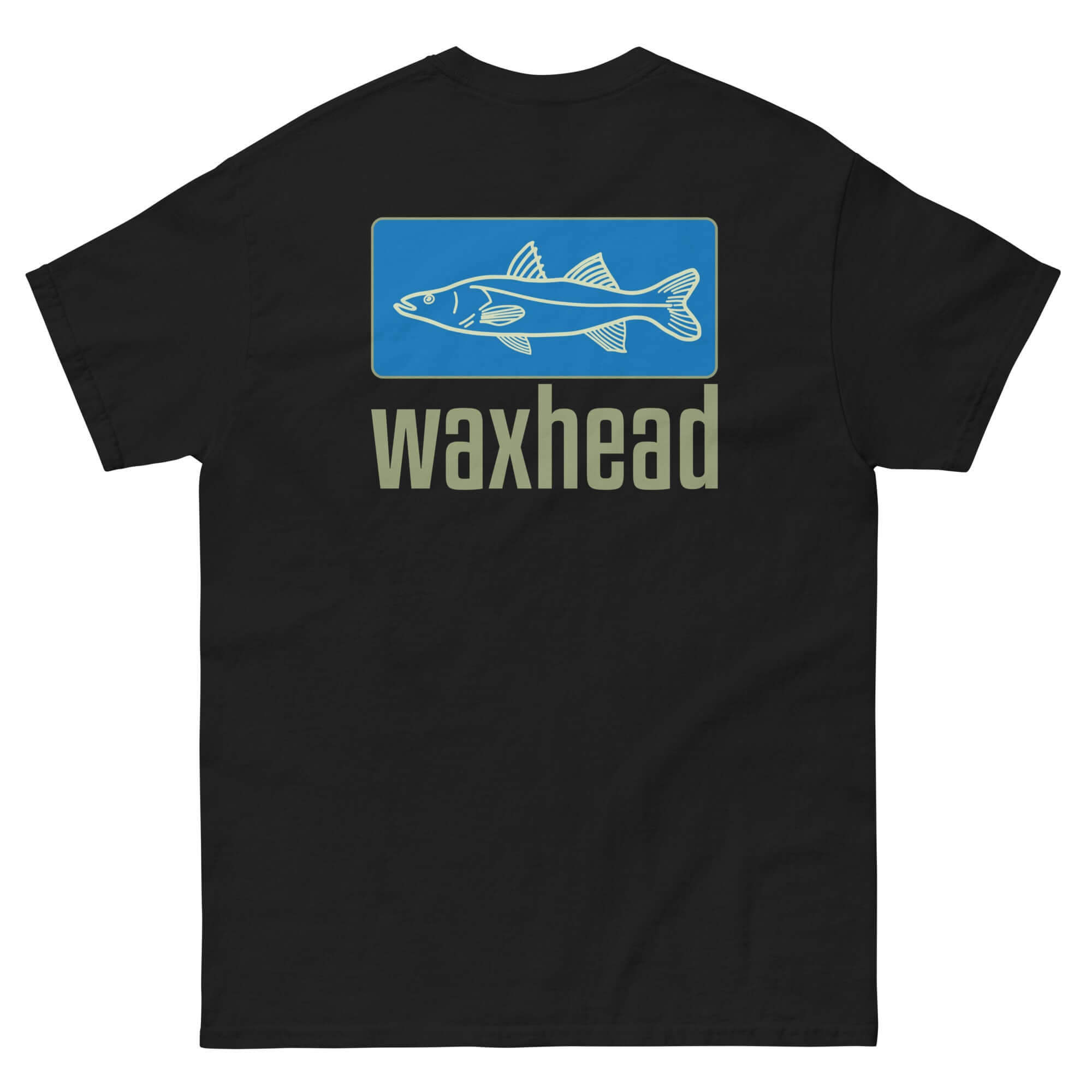 Snook Shirt | Snook Fishing T-Shirt | Waxhead Black / L