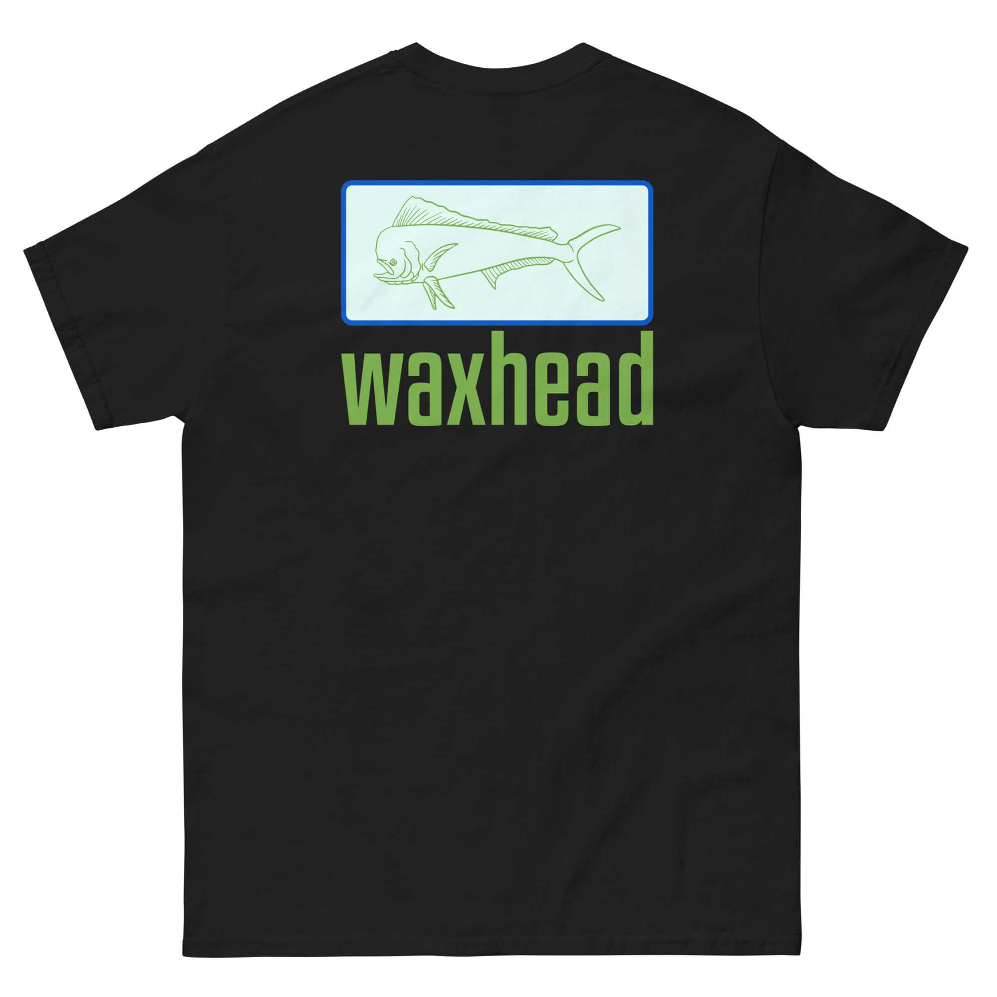 Mahi Mahi Fishing Shirt | Graphic Tees | Waxhead Black / XL