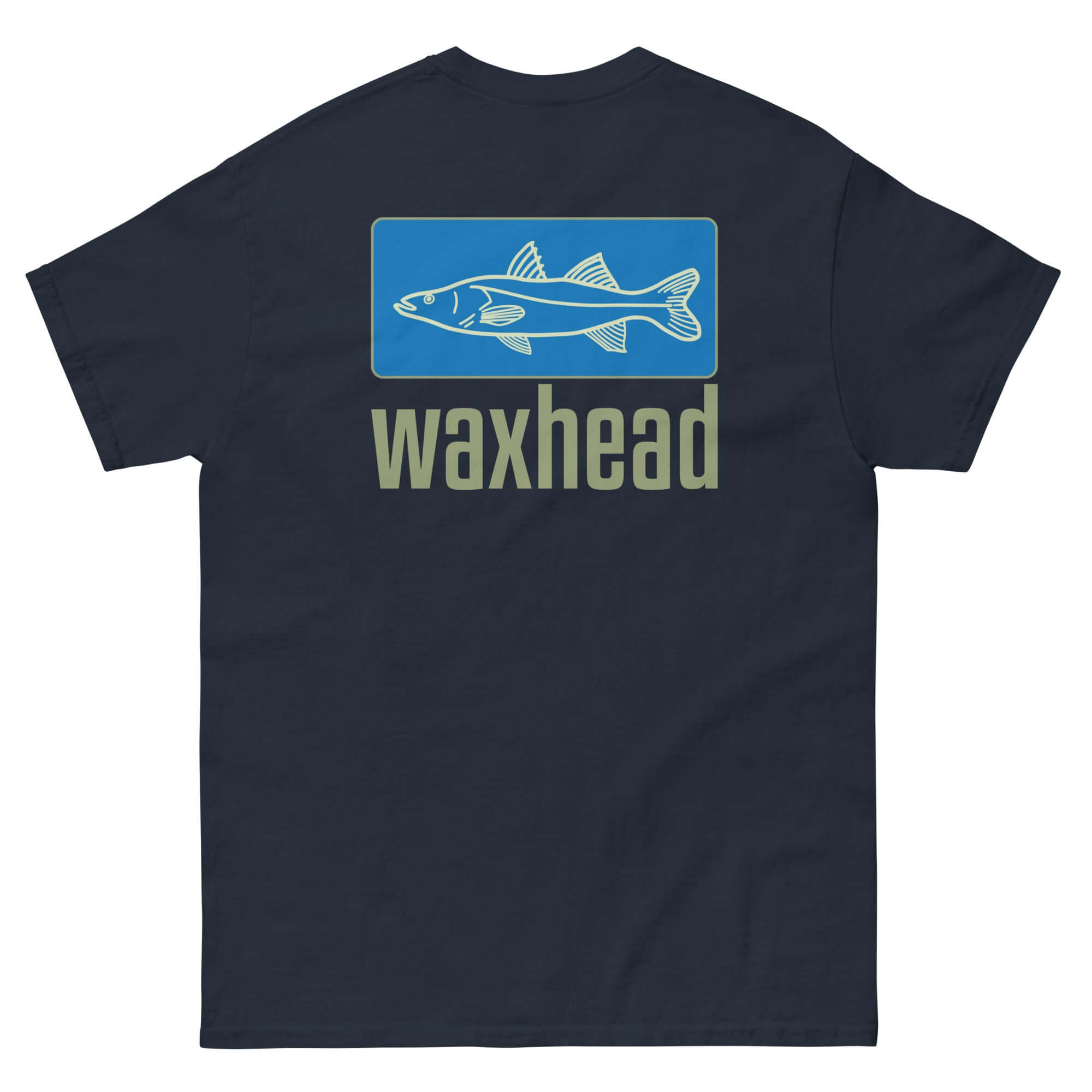 Snook Shirt | Snook Fishing T-Shirt | Waxhead DarkBlue / L