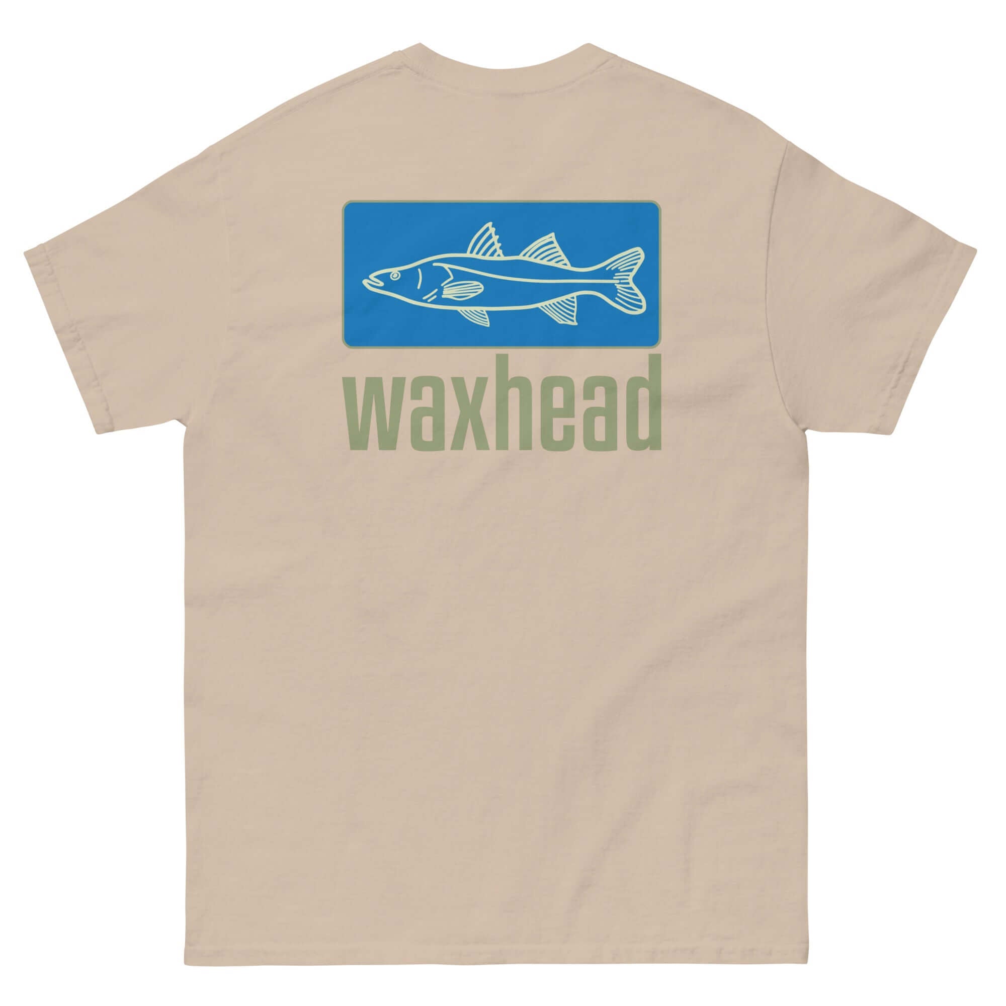 Snook Shirt | Snook Fishing T-Shirt | Waxhead Khaki / 2XL