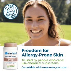 tinted zinc oxide sunscreen stick