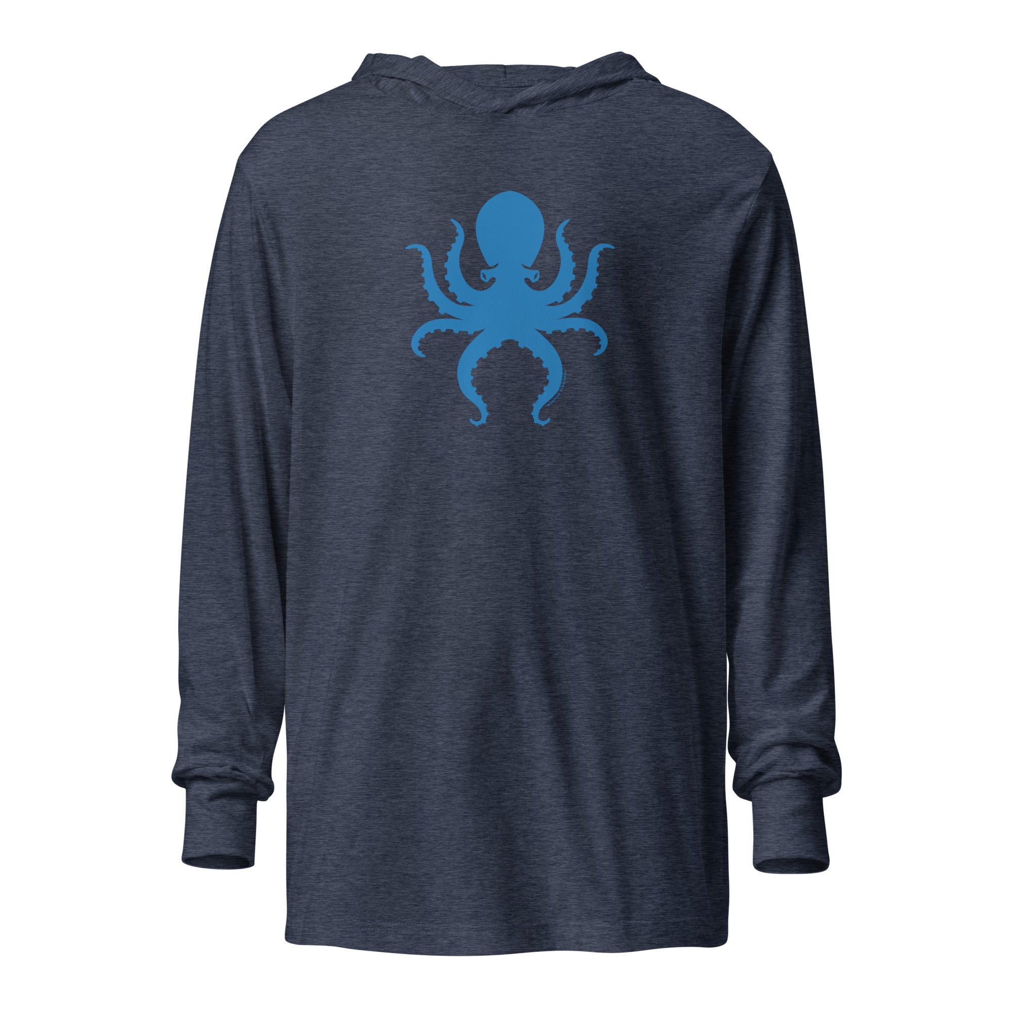 Trendy Octopus Hooded Long Sleeve T-Shirt