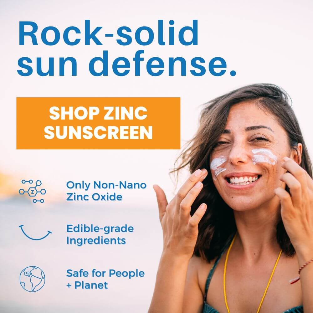 Waxhead Reef Safe Zinc Oxide Sunscreen, Clean Skincare, Apparel More