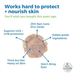 Natural Organic Sunscreen tinted