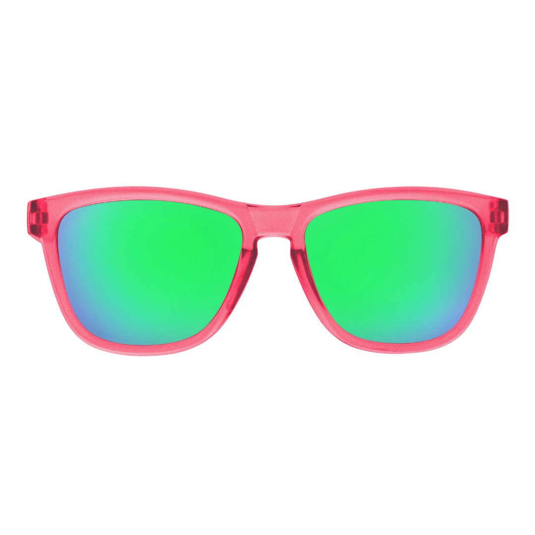 White Sunglasses Polarized | Recycled Plastic | Waxhead Snapper Pink