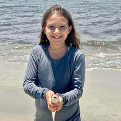 Girls Long Sleeve Sun Protection Sun Shirt uv protection clothing