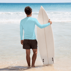 Long Sleeve Sun Shirt Men UV Protection Shirts Rash Guard