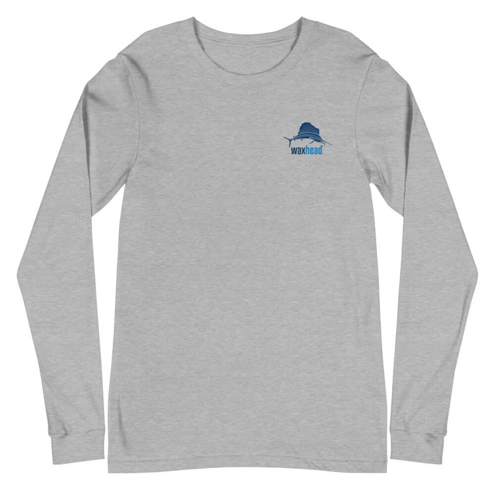 Long Sleeve Fishing Tee Shirt | Sailfish | Waxhead White / S