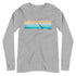 Waxhead Salt Marsh Graphic Long Sleeve T Shirt - Low Country Cotton Tee Shirts - Men, Women, Adult 