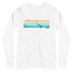Waxhead Salt Marsh Graphic Long Sleeve T Shirt - Low Country Cotton Tee Shirts - Men, Women, Adult 