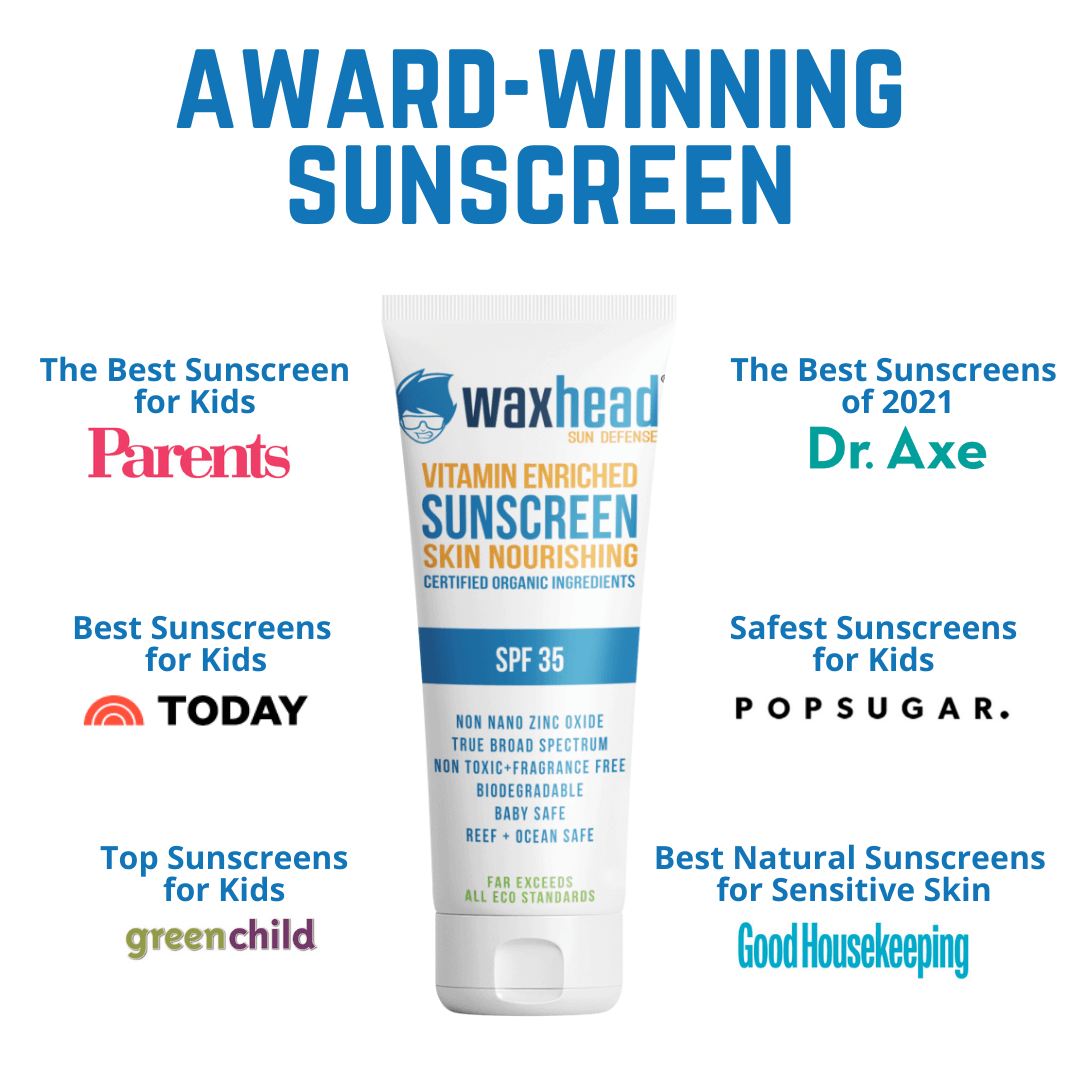 Waxhead Sunscreen with Zinc Oxide - Sunscreen Natural, Sunscreen Zinc